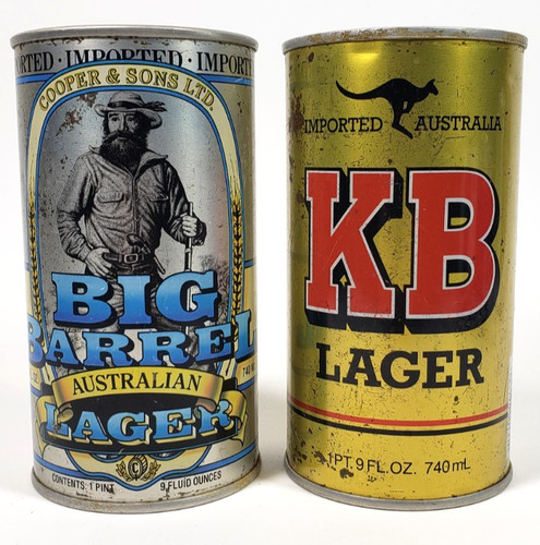 Vintage steel beer - vintage, lot